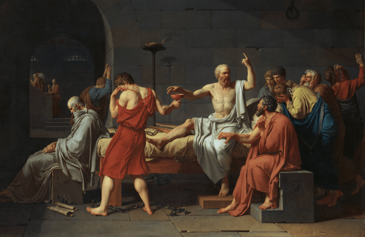 Jacques Louis David - The Death of Socrates